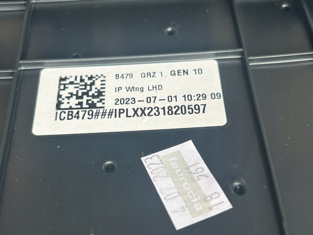 фото №10, Ford fiesta mk8 2017-2023 консоль подушка безопасности nowa оригинальная приборная панель приборная