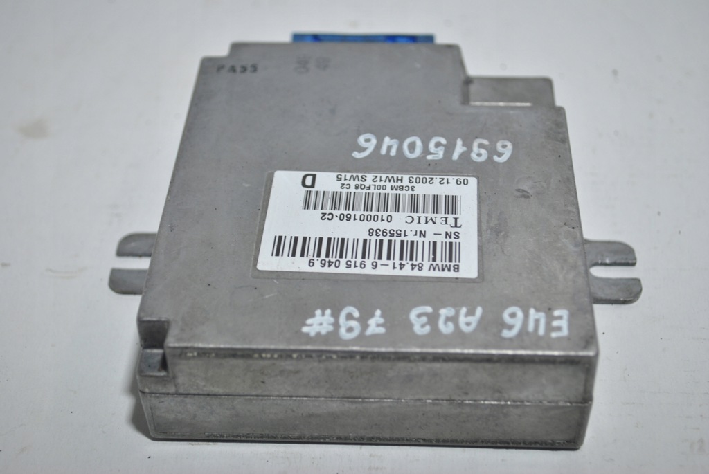 фото №6, Блок керування система модуль bmw e46 6915046