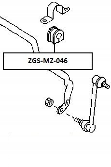 фото №3, Nty zgs-mz-046 подвеска, стабилизатор