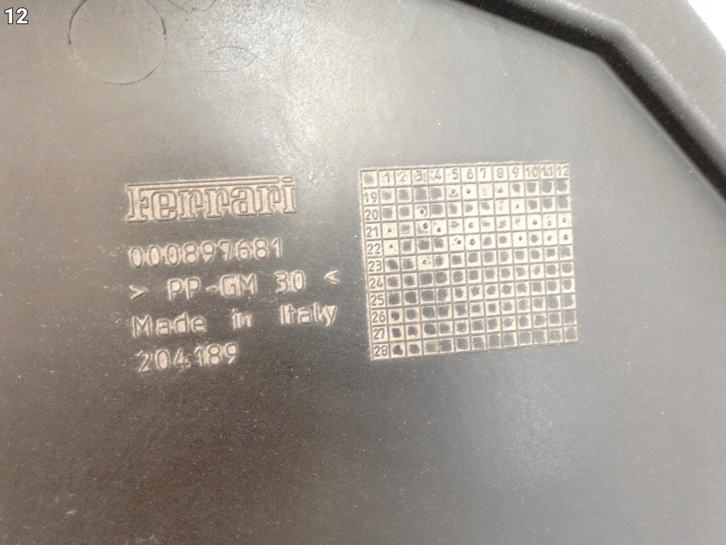 фото №13, Ferrari roma spider f169 20-24 плита захист підлога pod бампер двигун