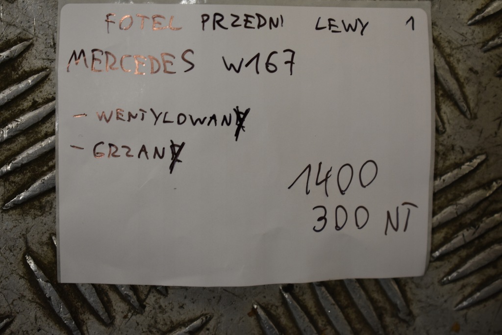 фото №14, Сиденье передний левый mercedes w167 1