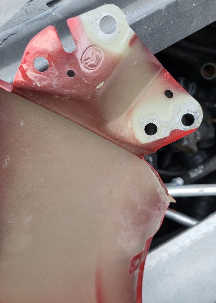 фото №8, Крыло левый перед mazda 3 bm оригинальный номер