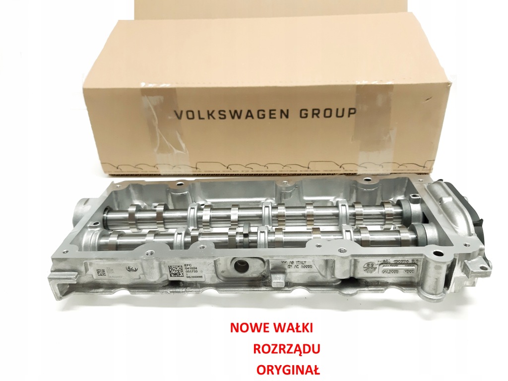 фото №1, Вали розподільного валу vw crafter 2.0 tdi 04l103308b nowe оригінал