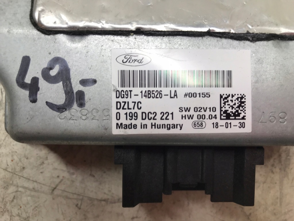 фото №5, Ford galaxy mk4 блок керування модуль запуск стоп