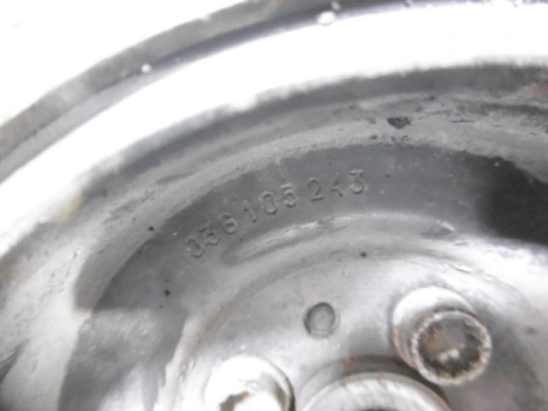 фото №6, Volkswagen оригинальный номер 036105243 шкив коленчатого вала