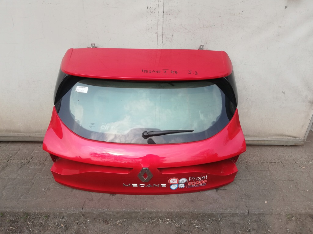 фото №1, Задня кришка багажника renault megane iv 15-20 hb