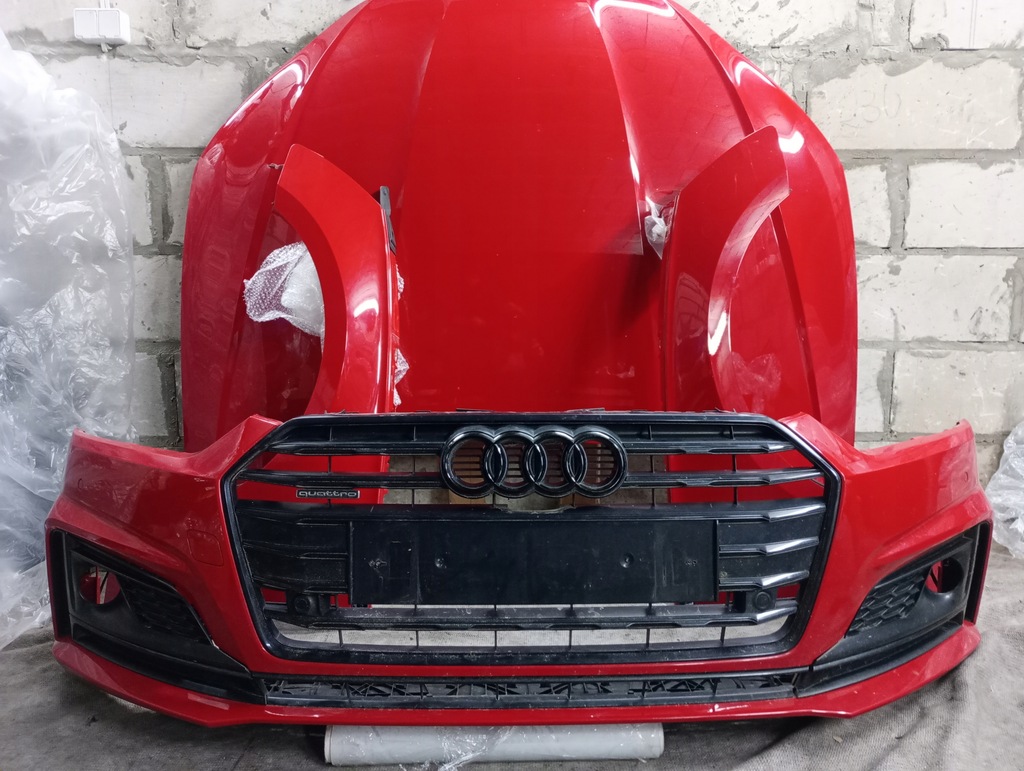 фото №14, Q5 sq5 80a бампер перед петлі плита 80b863822 крила капот s5 8w s7 q8