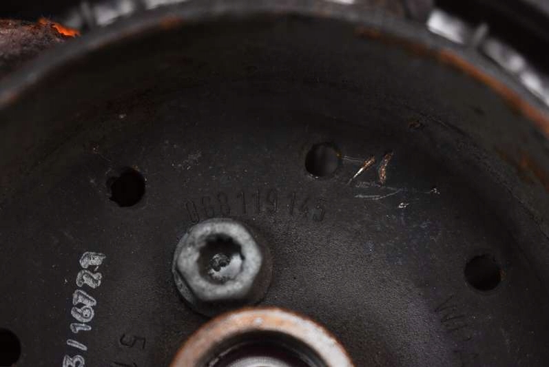 фото №10, Вентилятор вискомуфта visco вязкостная муфта 058121301b audi a6 c5 1.9 tdi 130 km 01-04