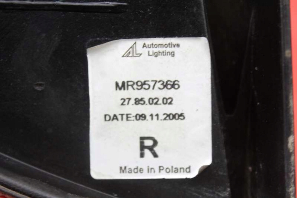 фото №6, Лампа права задня задня mr957366 mitsubishi colt 6 vi z30 3d 02-09