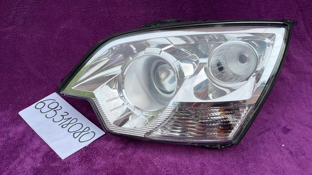 фото №10, Лампа opel antara ксенон ліва europa перед комплектна