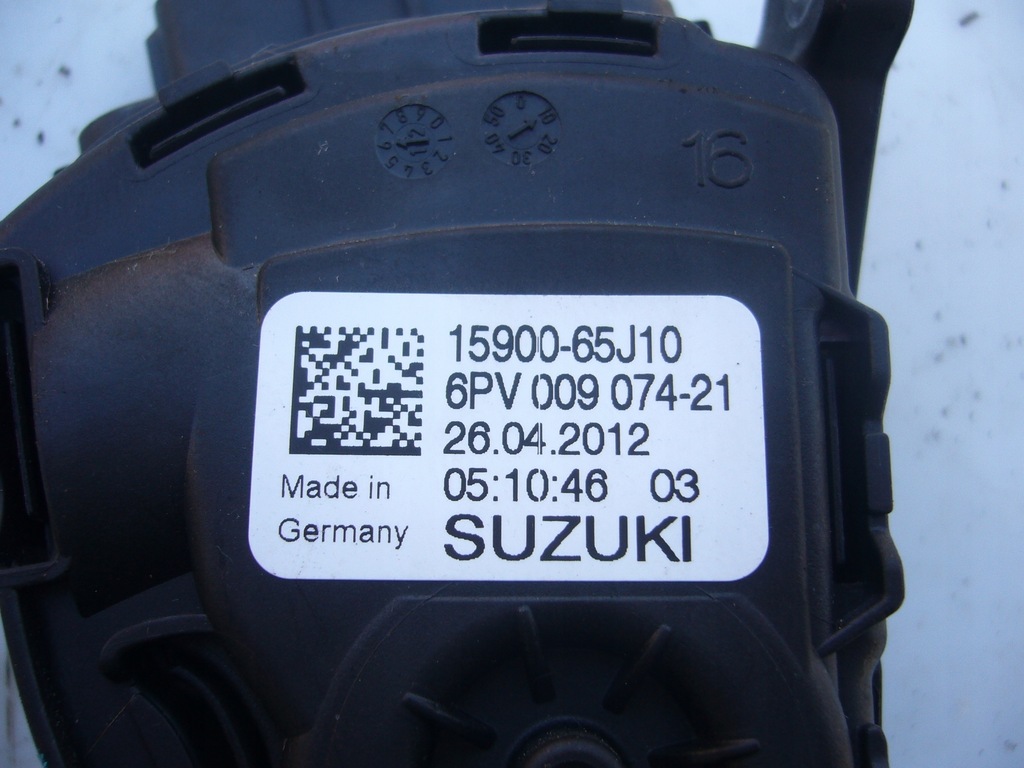 фото №1, Suzuki grand vitara ii 1.6 16v потенциометр газа