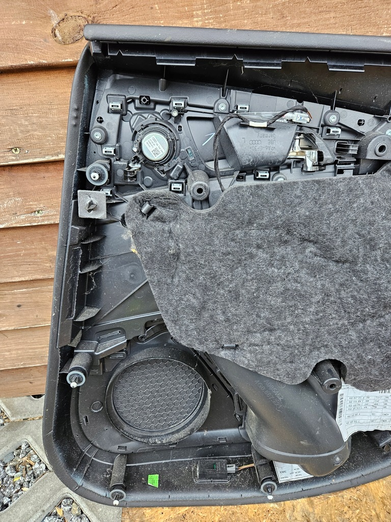 фото №11, Audi a6 c7 4g обшивка дверь пассажира левый задняя 4g0867221a