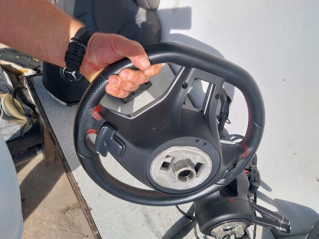 фото №6, Mercedes w117 c117 cla воздуховод подушка водителя air bag amg комплект