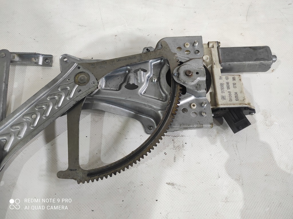 фото №6, Підйомник вікон правий перед opel vectra c