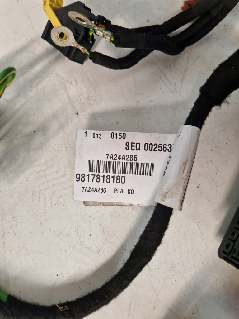 фото №6, Джгут кабелі електропроводка електрична citroen spacetourer 2.0 d 9817818180