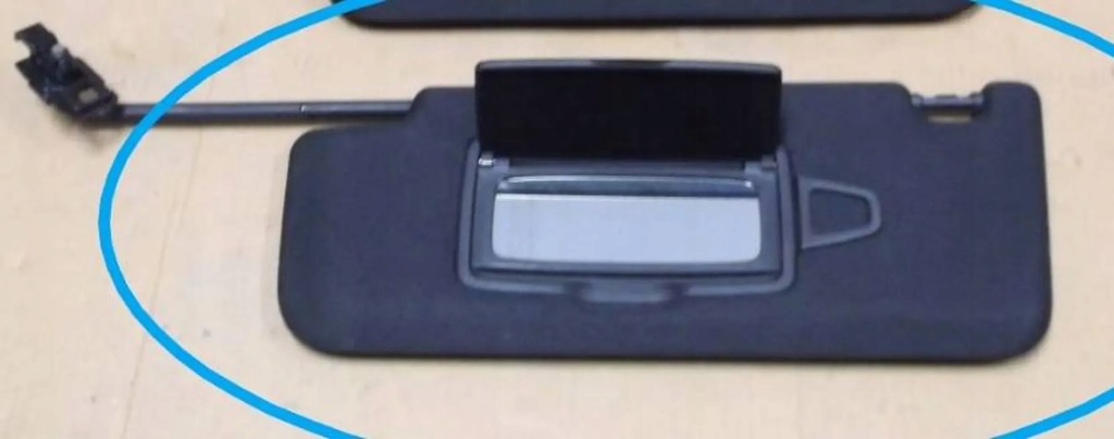 фото №1, Mercedes w222 козирок лівий захист сонячна