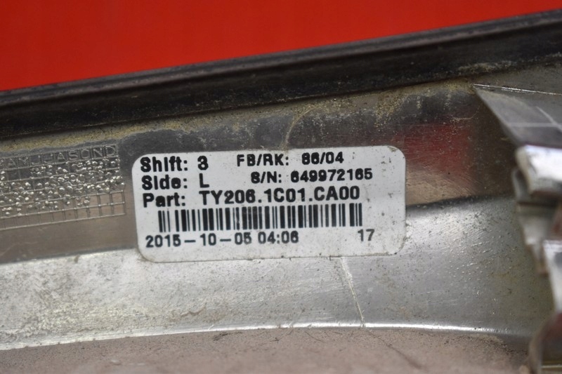 фото №7, Накладка кришки задня задня хромована 76801-07050 toyota avalon xx40 13-18