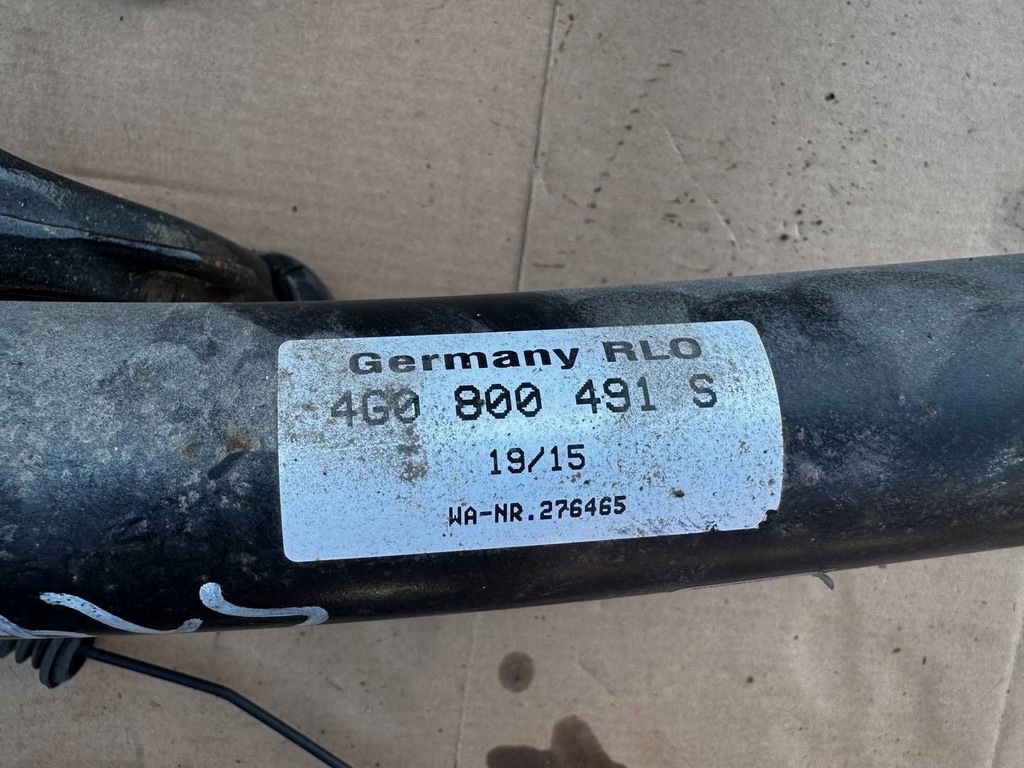 фото №7, Audi a6 c7 kombi hak буксировочный электрический 4g0800491s