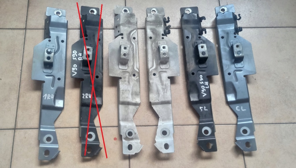 фото №1, Volvo v90 s90 кронштейн крыла левая правое