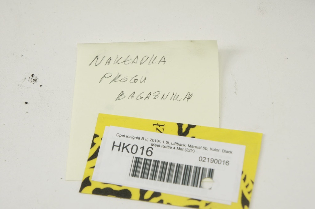 фото №6, Hk016 opel insignia b захист поріг багажника