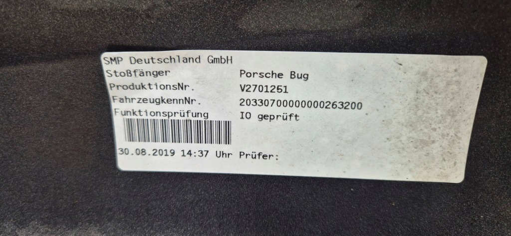 фото №10, Porsche 911 992 19-23 бампер перед pdc повний org