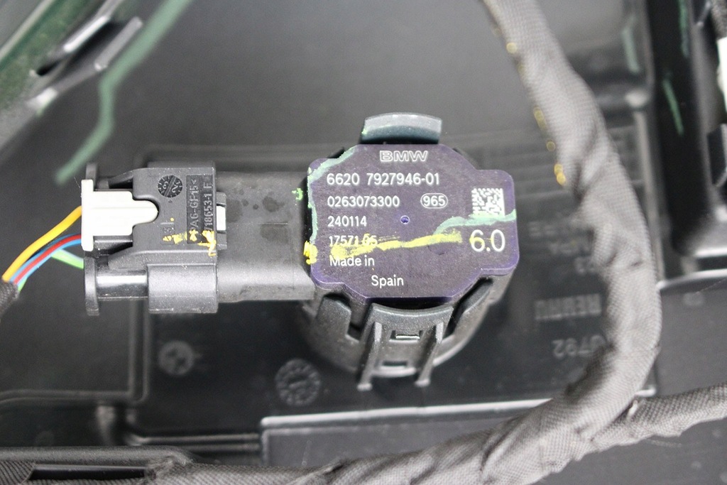 фото №14, Bmw 4 g22 g23 бампер задняя задний 8075834 цвет c4e