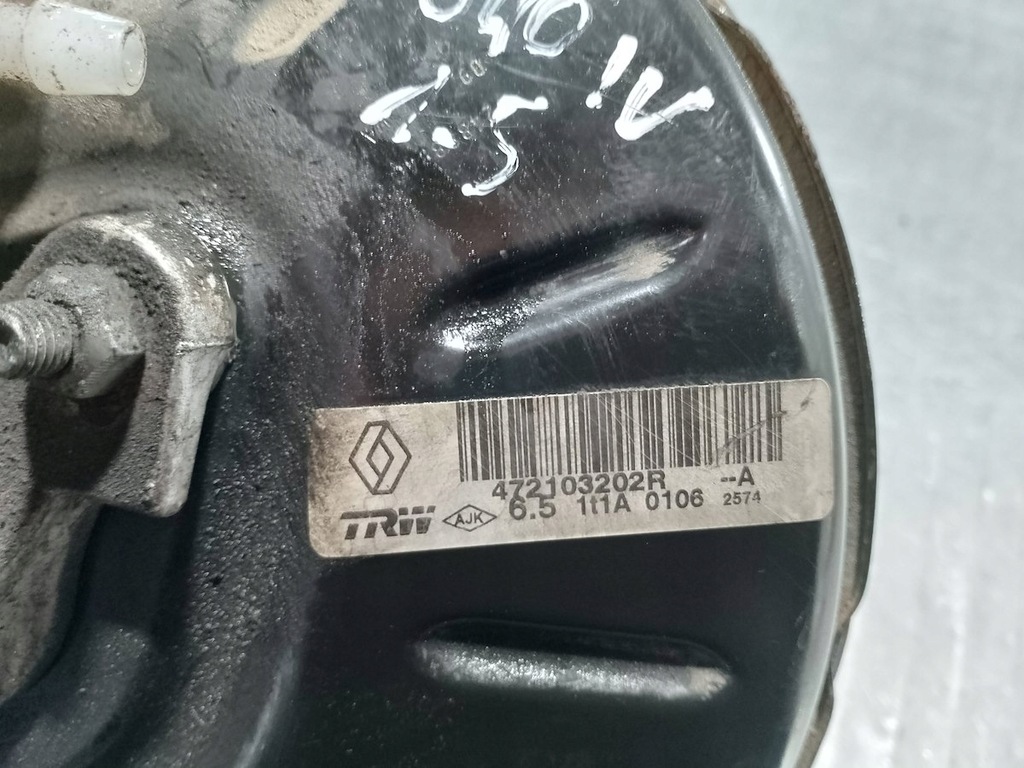 фото №6, Усилитель тормозов тормозные renault clio iv 12- 472103202r 1.5 dci