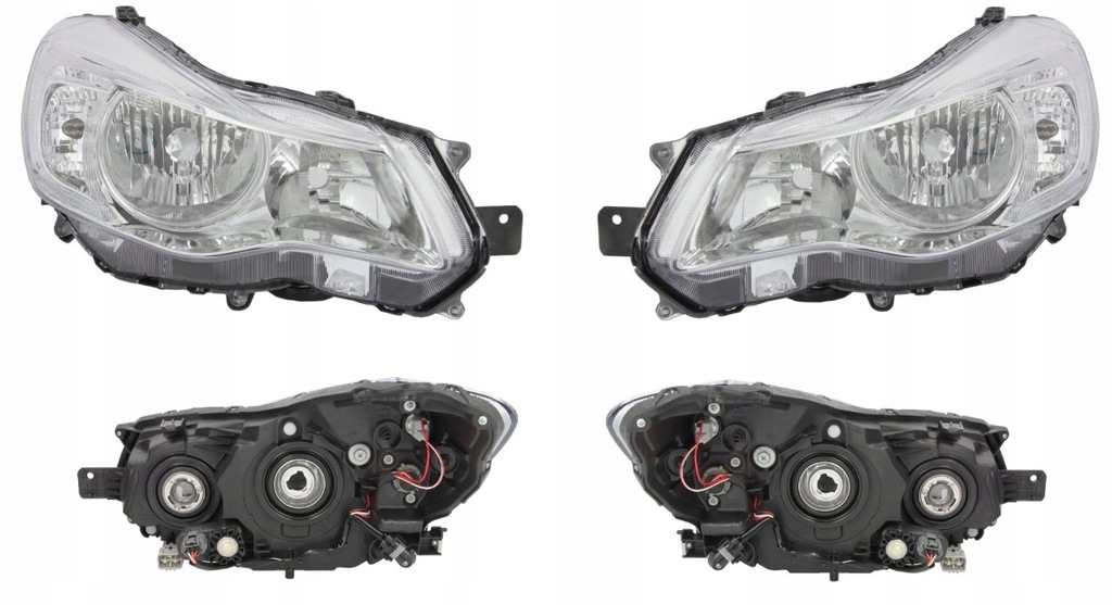 фото №1, Фара лампа subaru impreza xv 11- l+p tyc