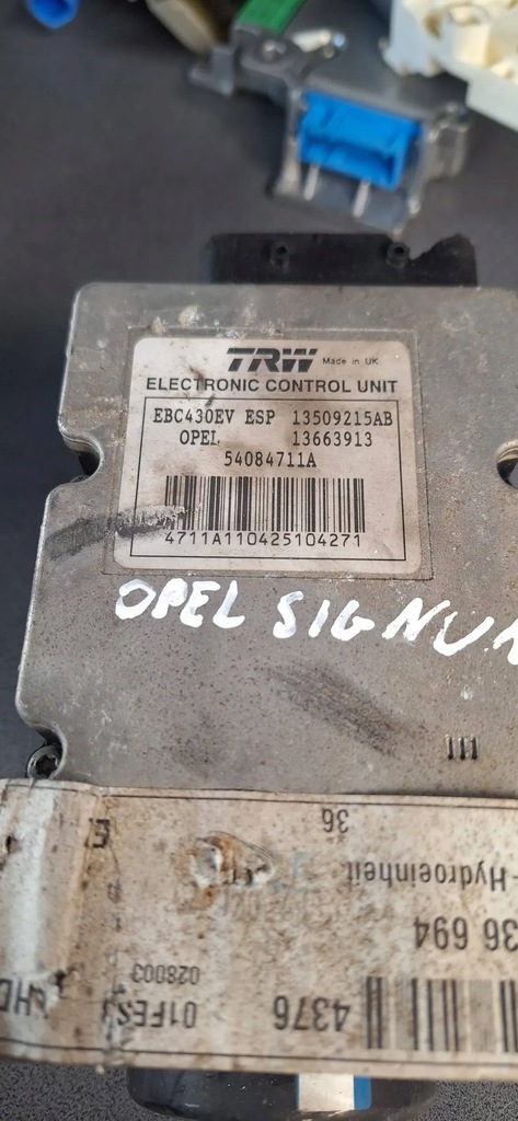 фото №3, Opel signum 2003 насоса тормозные