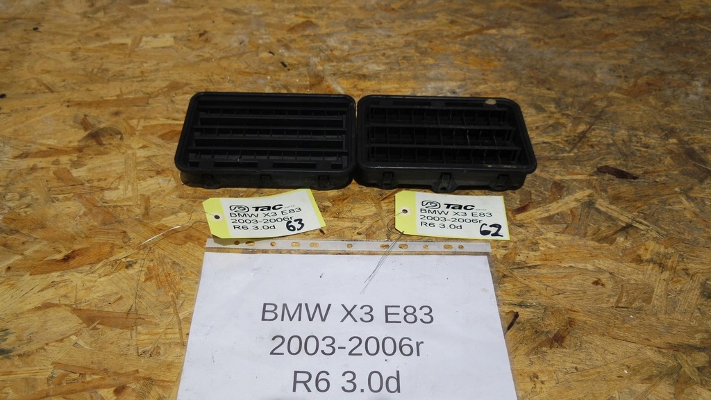 фото №1, Решітка вентиляційна задня bmw x3 e83