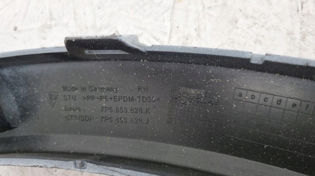 фото №8, Porsche cayenne gts sport lift 7p5 2014- молдинг правый задняя 7p5853828j