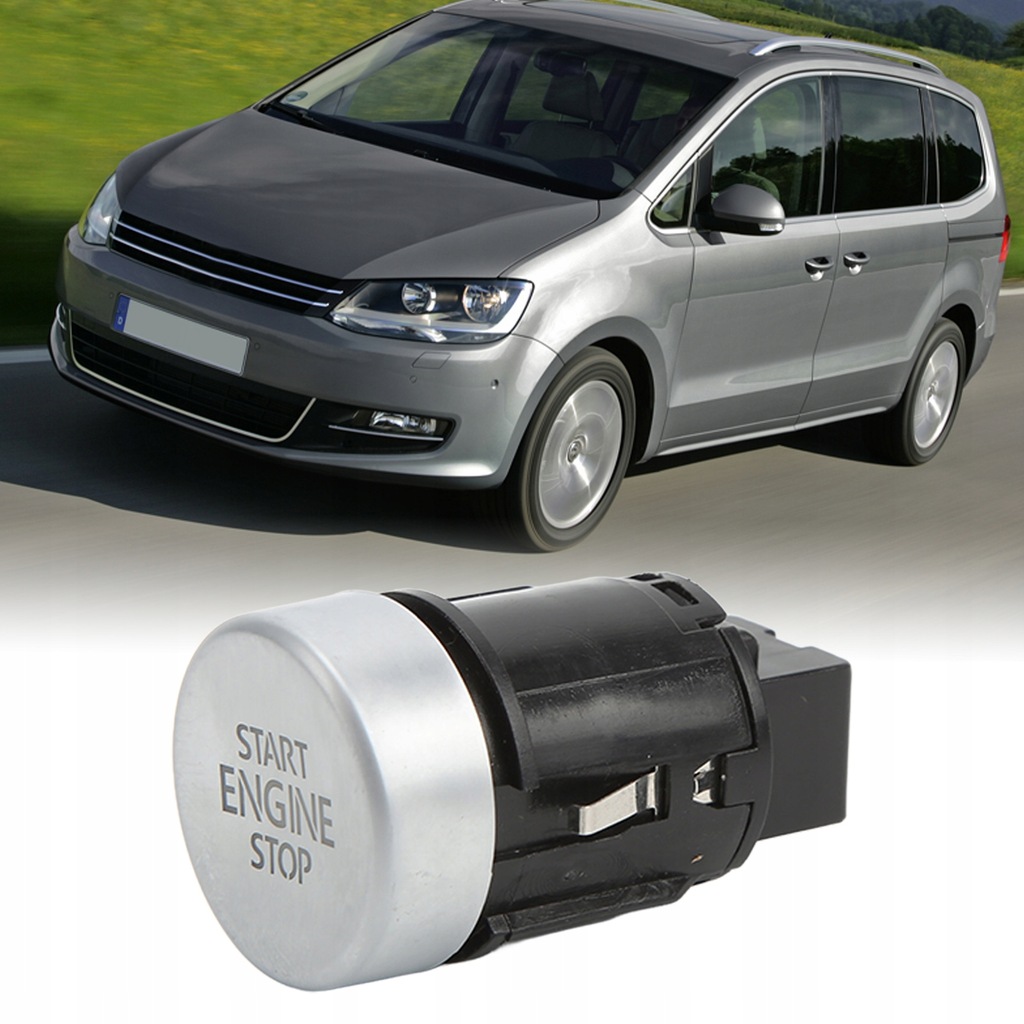 фото №10, Кнопка запуск стоп двигуна автомобіля 5n0959839