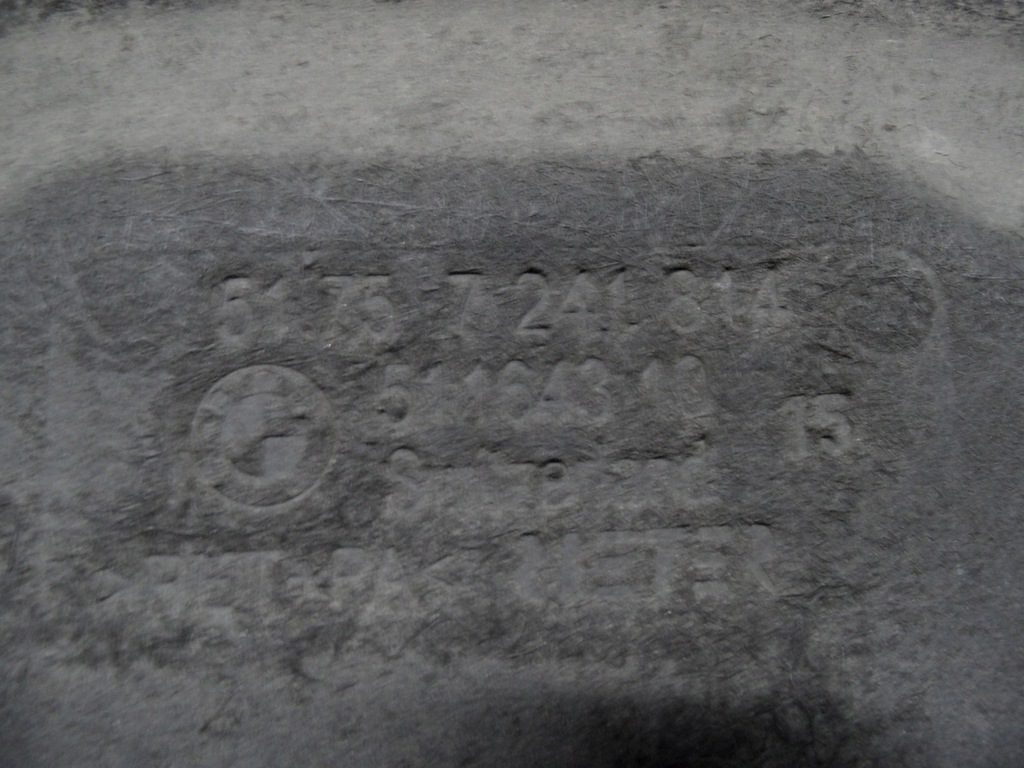 фото №9, Bmw f30 12r захист pod двигун з trójkątami 7241814 51164310