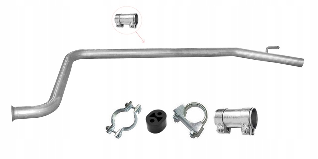 фото №3, Renault trafic ii 1.9 2.0 dci труба середня swb