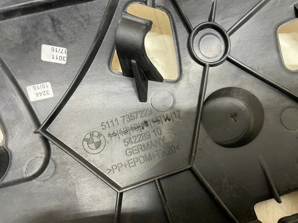 фото №10, Направляющая бампера перед левый + противотуманная фара комплект bmw 7 g11 g12