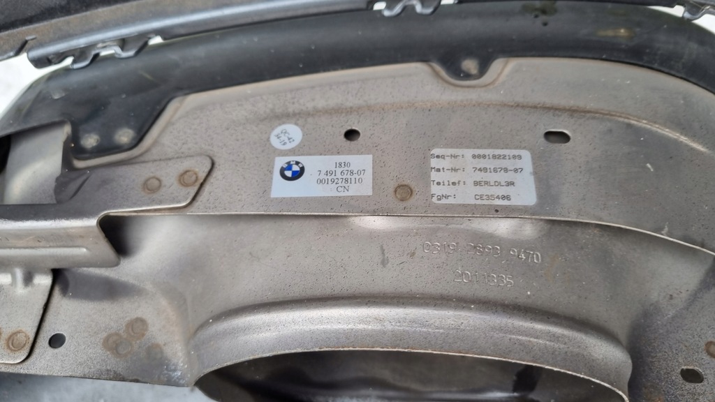 фото №16, Bmw 8 g16 19-23 gran coupe обычный бампер задняя + насадки выхлоп org