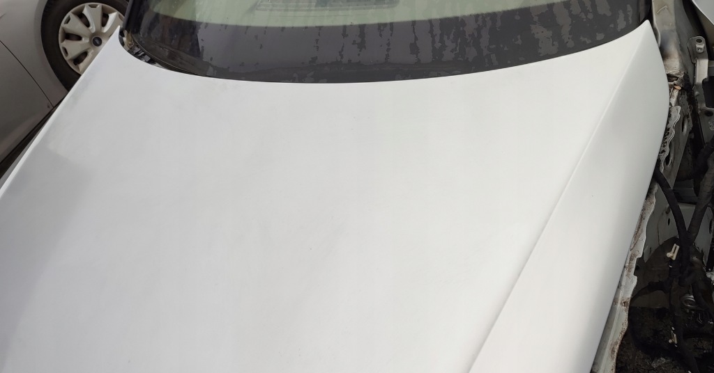 Audi a4 b8 08r капот крышка двигателя лак lx7w 08-11r хорошее состояние Недорого