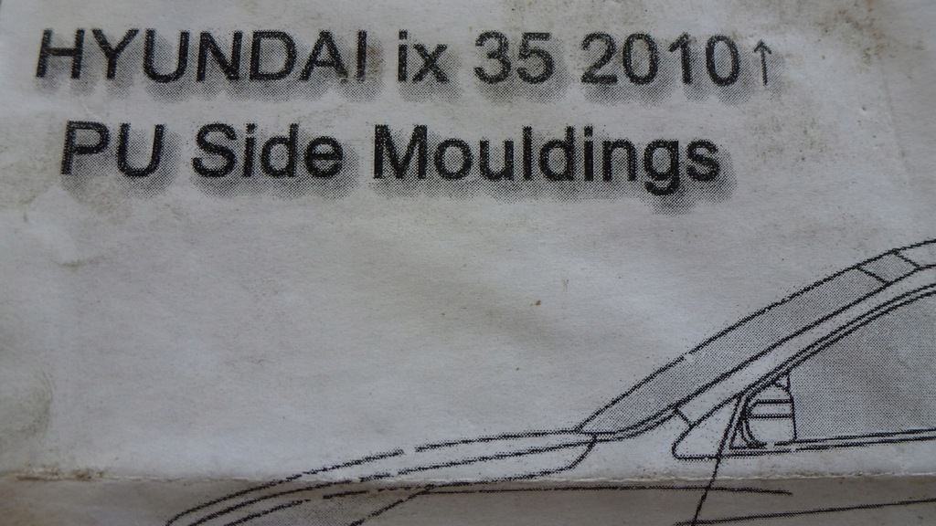фото №9, Hyundai ix35 молдинг двері перед лівий