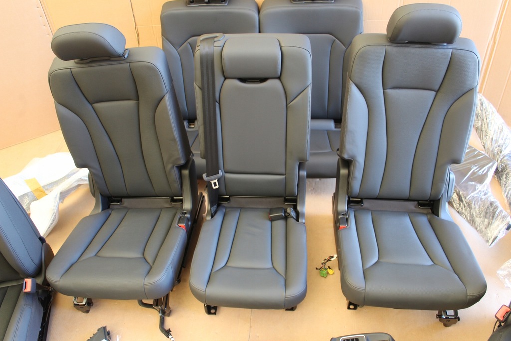 фото №7, Сиденья комплект 7 человек вентиляция audi q7 4m lift