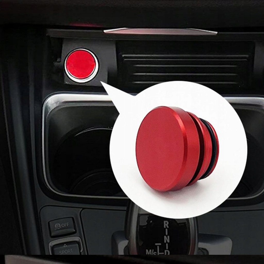 фото №12, 2 szt. прикуриватель пылезащитная czerwona i czarna пылезащитный крышка