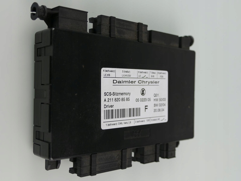 фото №4, Mercedes slk r171 модуль памяти сиденье scs правый