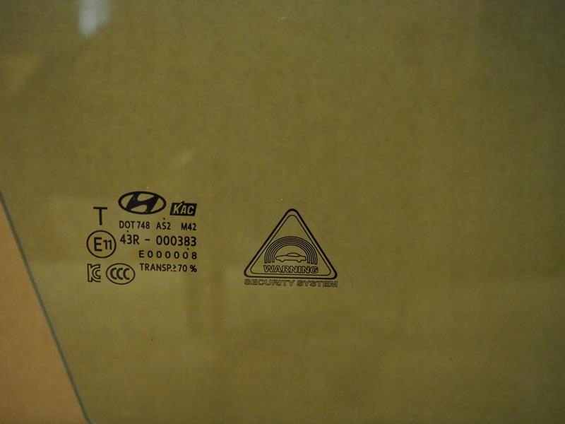 фото №2, Скло двері права передня hyundai ioniq