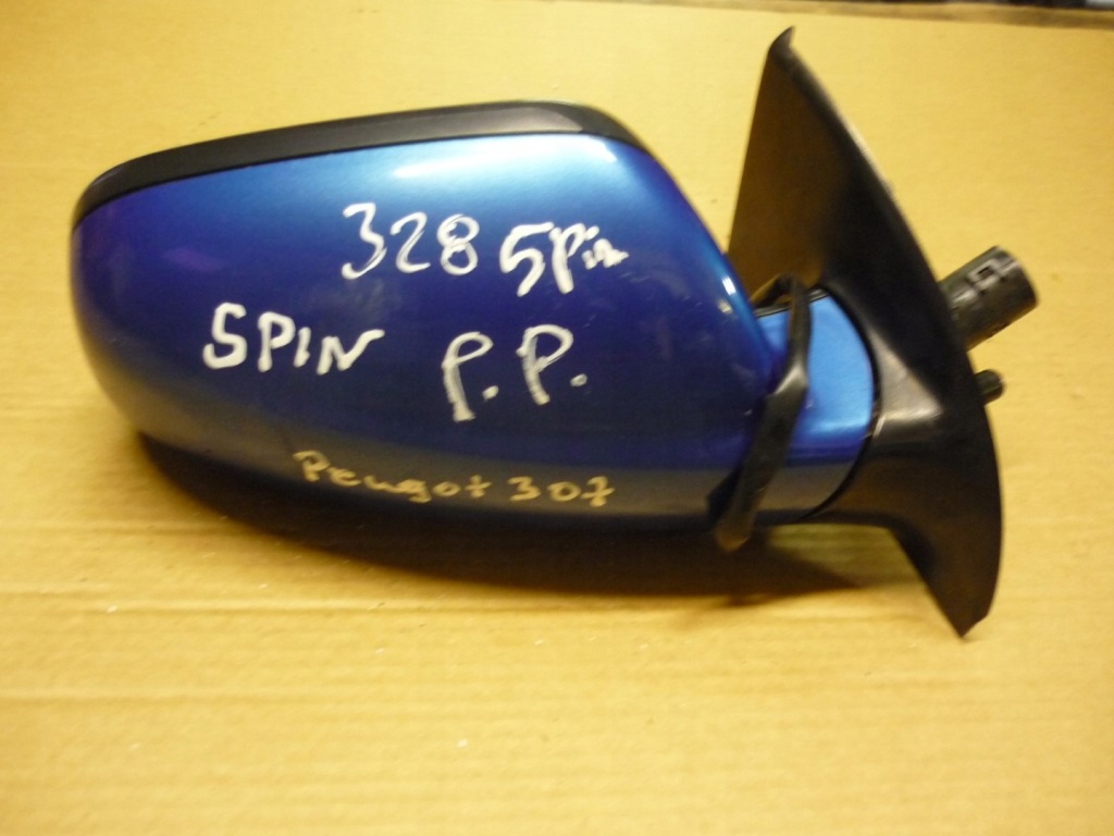 фото №1, Peugeot 307 sw i kmfd дзеркало праве 5pin