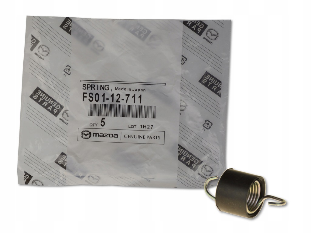 фото №1, Пружинка пружина натягувача розподільного валу fs01-12-711