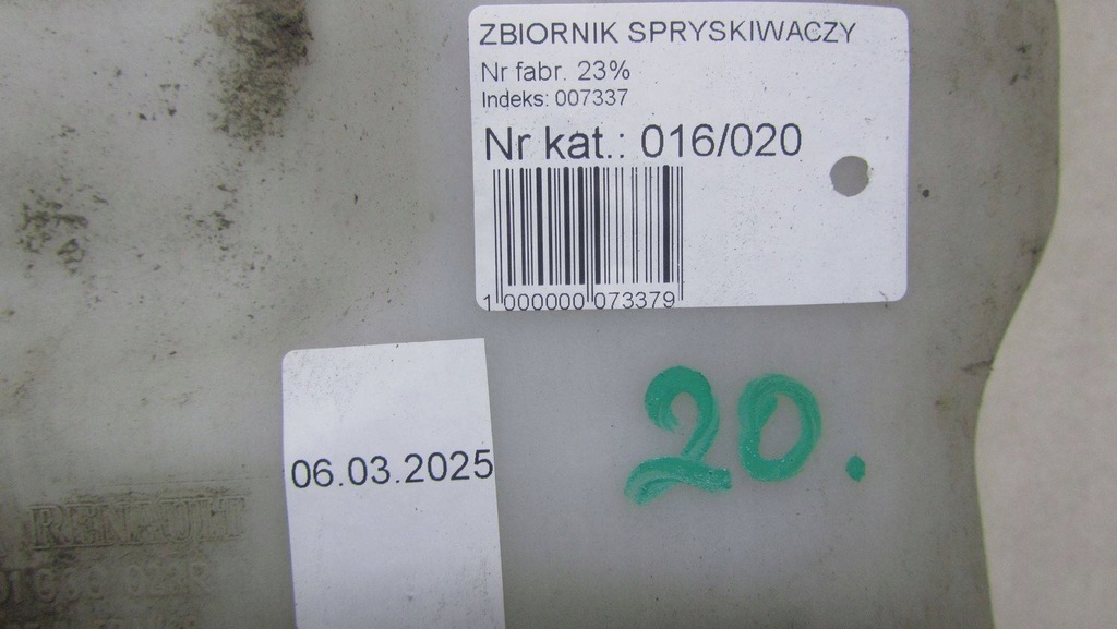 фото №7, Master movano iii бак омивача 2891000023r 10-