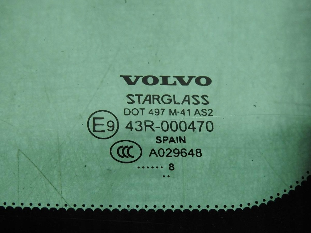 фото №10, Стекло кузовная правый задняя volvo v70 iii