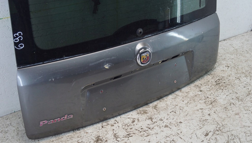 фото №9, Кришка багажника багажника задня fiat panda ii 100hp спойлер