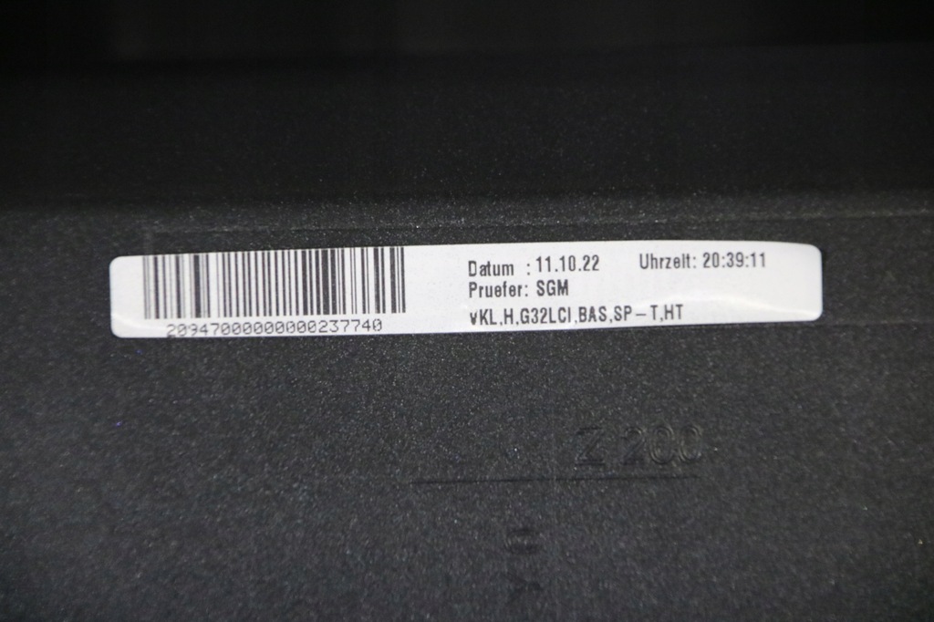 фото №12, Bmw 6 gt g32 lci бампер задняя задний 4xpdc цвет a96