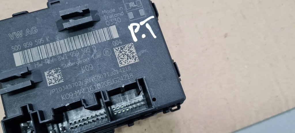 фото №7, S3 8y модуль дверь блок управления перед 5q0959595k