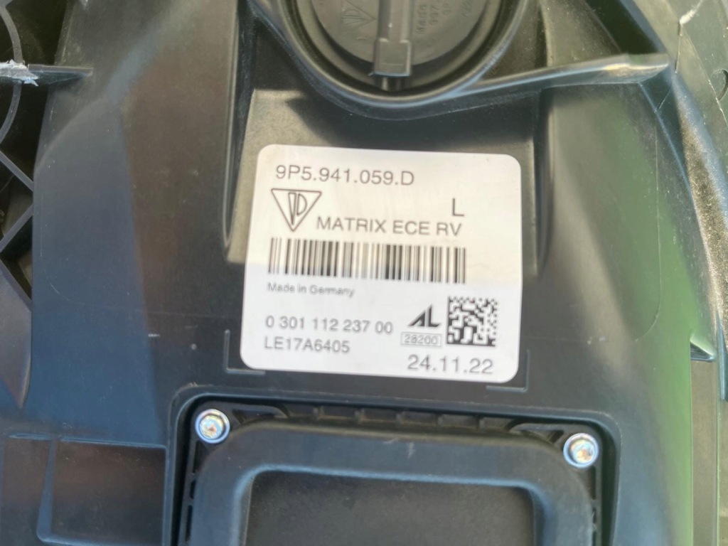 фото №15, Лампа лівий правий перед porsche 911 992 carrera 9p5941060d 9p5941059d ładne